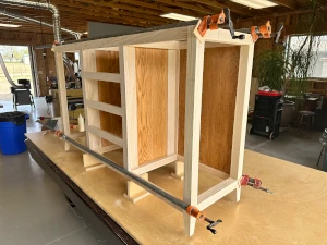 Head Board Cabinet Assembly